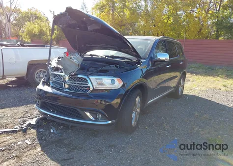 2020 Dodge Durango Citadel Awd from USA, damaged, VIN 1C4RDJEG6LC281151